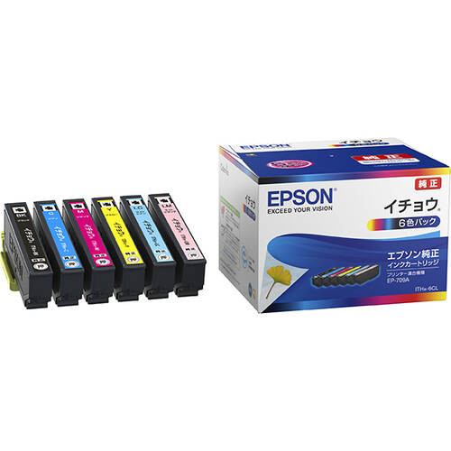 EPSON インクカートリッジ ITH-6CL