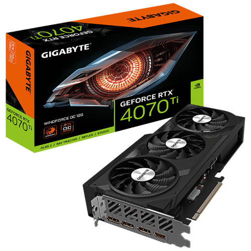 GIGABYTE GeForce RTX 4070 Ti WINDFORCE OC 12G
