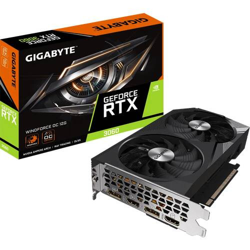 GeForce RTX 3060 WINDFORCE OC 12G (rev. 2.0)　GV-N3060WF2OC-12GD