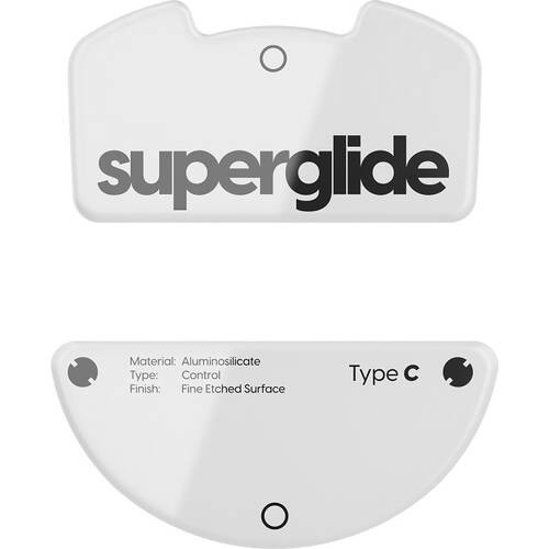 Superglide 2（Type-C）for Razer Viper V3 Pro White [RVP3SGW2] ガラスマウスソール