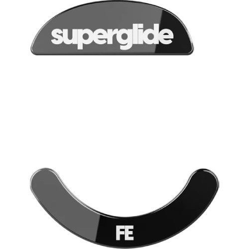 Superglide for Xlite Wireless - Black ガラス マウスソール  PXWSGB