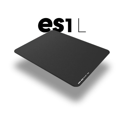 ES1 Mousepad L Black (420x330mm) ソフトタイプ ゲーミングマウスパッド  PES13LB