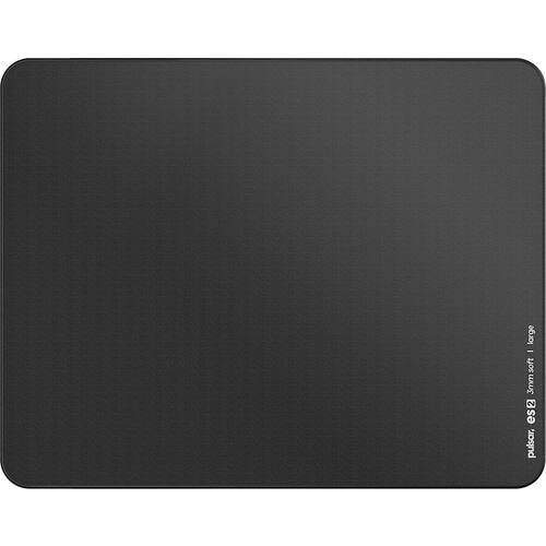 ES2 Mouse Pad L Black [PES23LB] 420x330x3mm ソフトタイプ ゲーミングマウスパッド