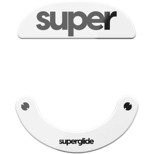 Superglide 2 for X2 Wireless [White] ガラス マウスソール PX2SGW2