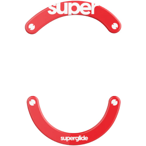 【色: RED】Superglide2 マウスソール for Logitech