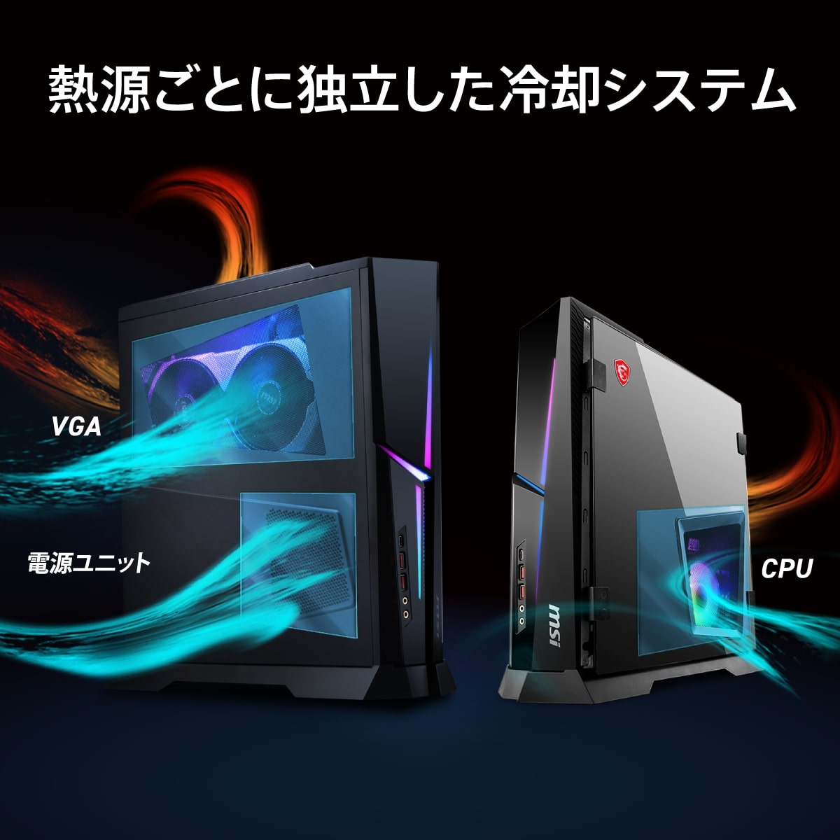 MSI エムエスアイ ゲーミングPC MPG Trident AS AI 2NVL5-024JP [Core