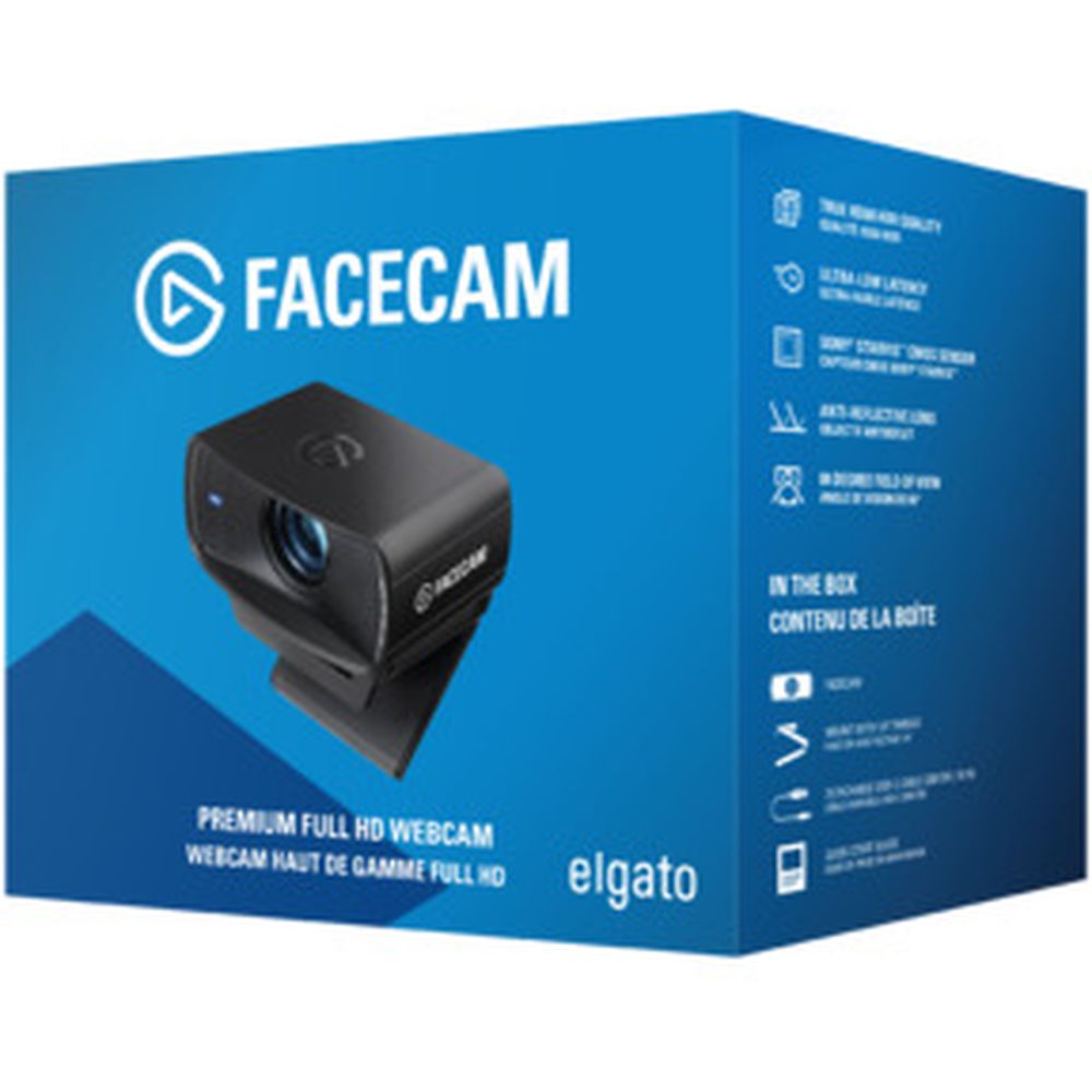 Elgato エルガト Facecam MK2 [10WAC9901] プレミアム1080p60ウェブ