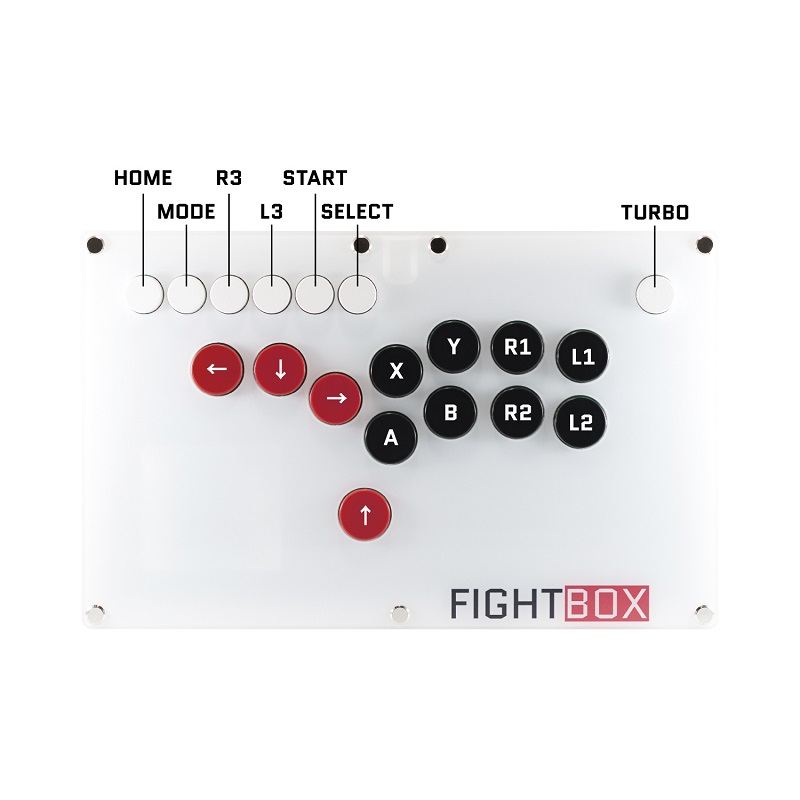FightBox B1-PC レバーレス コントローラー CherryMX Speed Silver 