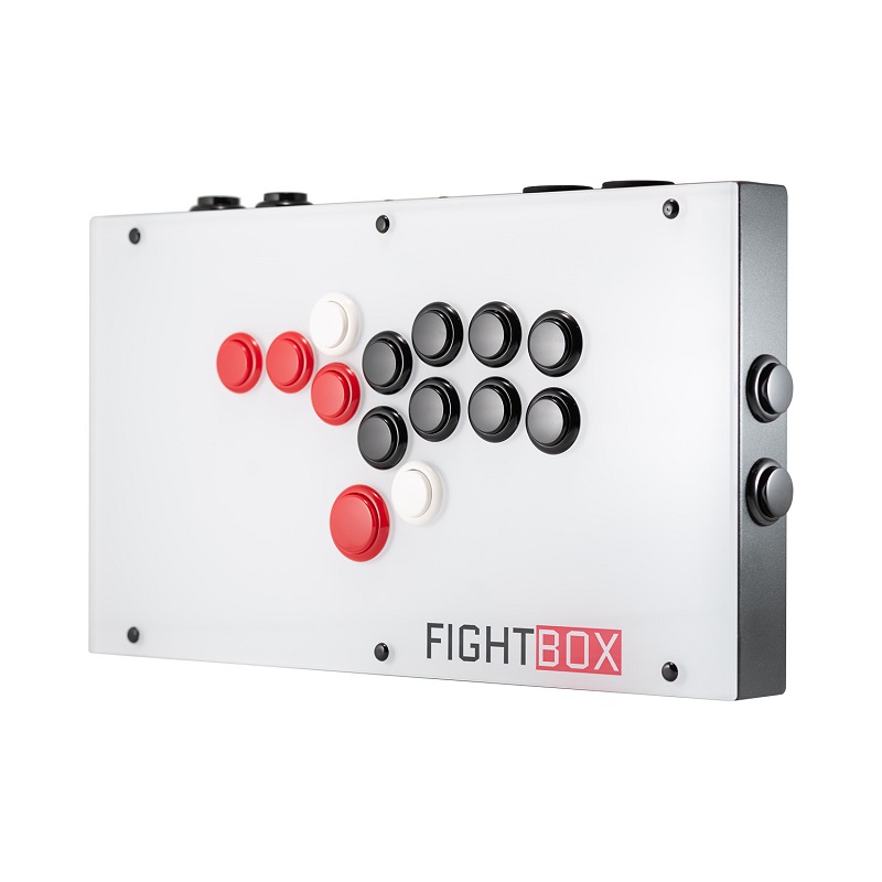 FightBox F8-R3L3-W レバーレスコントローラー ホワイト 三和電子製 