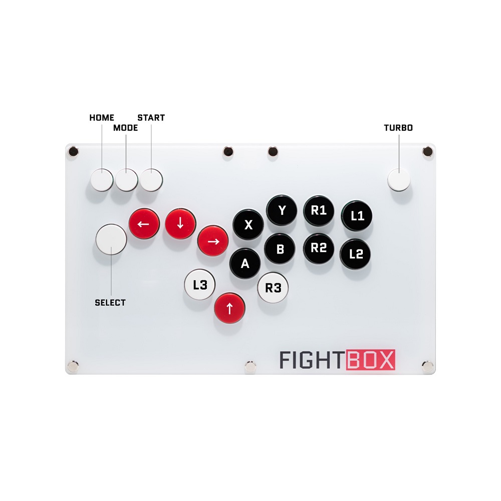 FightBox B10EX-PC レバーレス コントローラー CherryMX Speed Silver 