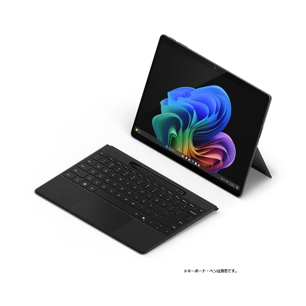 Microsoft マイクロソフト ZHY-00029 Surface Pro (第11世代) [ 13型 / 2880×1920 タッチパネル /  Snapdragon X Plus / RAM:16GB / SSD:512GB / Windows 11 Home / MS Office Hu0026B  / ブラック ]｜ツクモ公式通販サイト