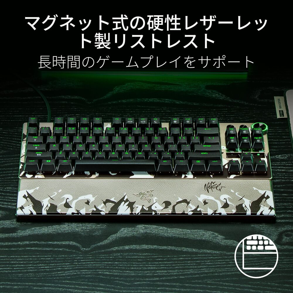 【M441】 新品 RAZER HUNTSMAN V3 PRO NIKO Razer レイザー Huntsman V3 Pro Tenkeyless 8KHz NiKo Edition RZ03