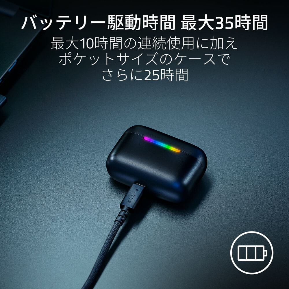 Razer レイザー Hammerhead V3 X HyperSpeed ワイヤレスマルチ
