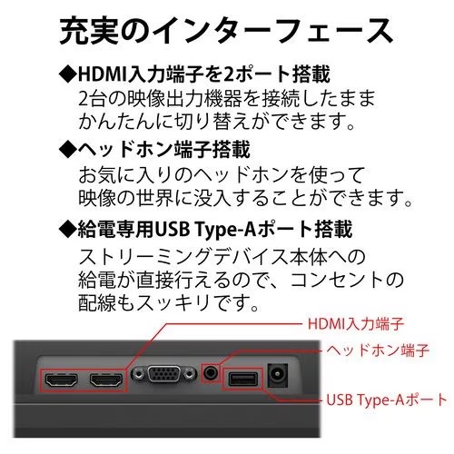 富士通 FUJITSU VTA24021BT 23.8インチ フルHD ゲーミングモニター 165Hz IPSパネル｜ツクモ公式通販サイト