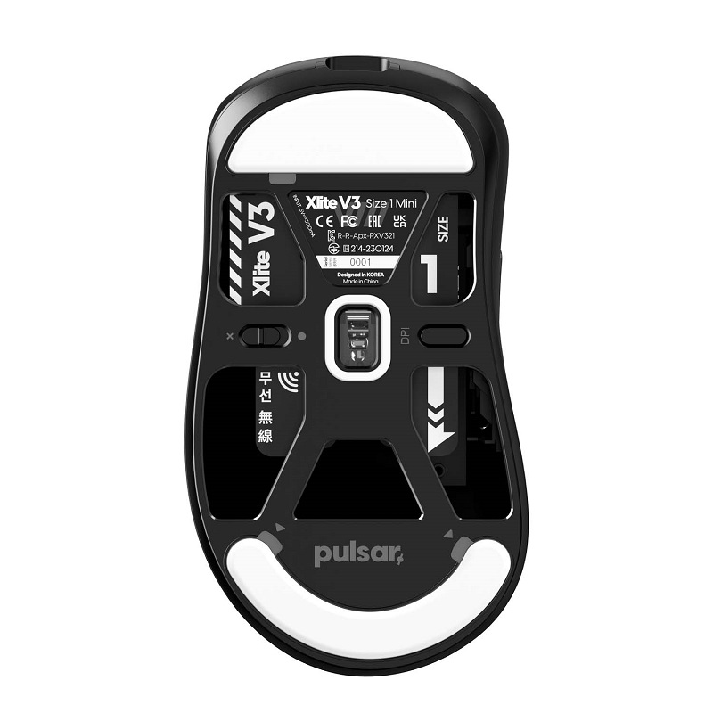 Pulsar Gaming Xlite V3 Mini Wireless Black [PXV311] 超軽量52g