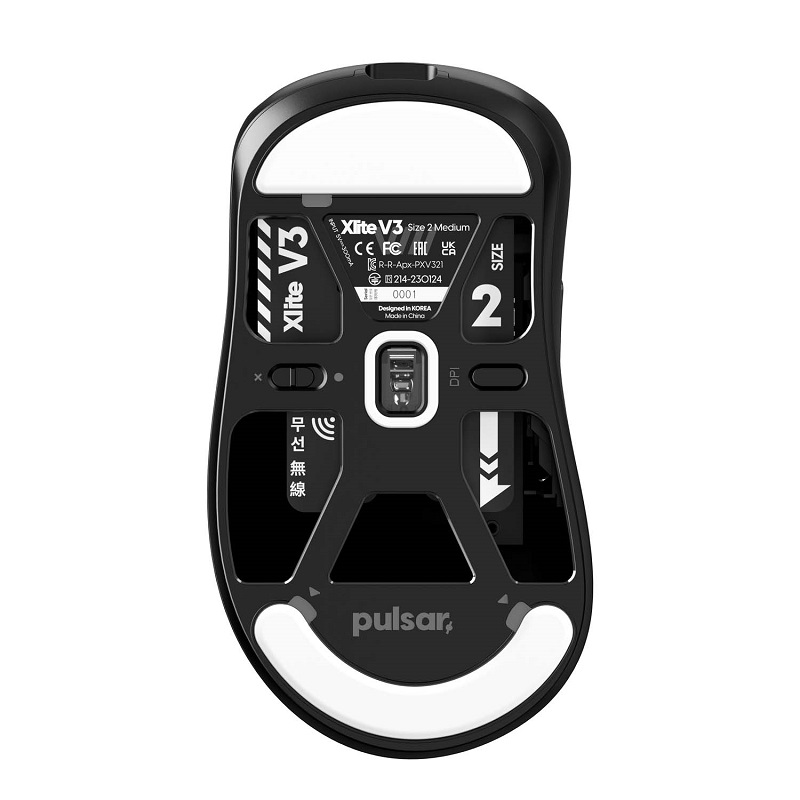 Pulsar Gaming Xlite V3 Wireless Black [PXV321] ワイヤレス 