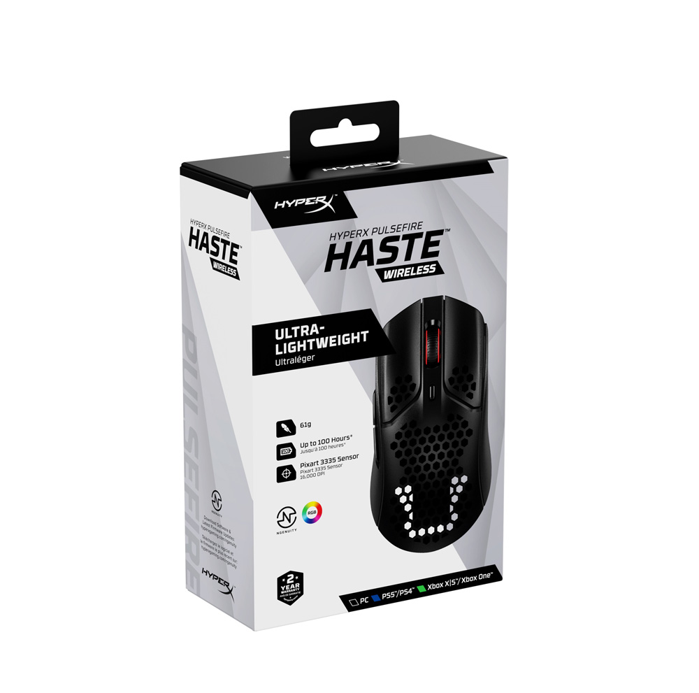 HyperX Pulsefire HASTE wireless black