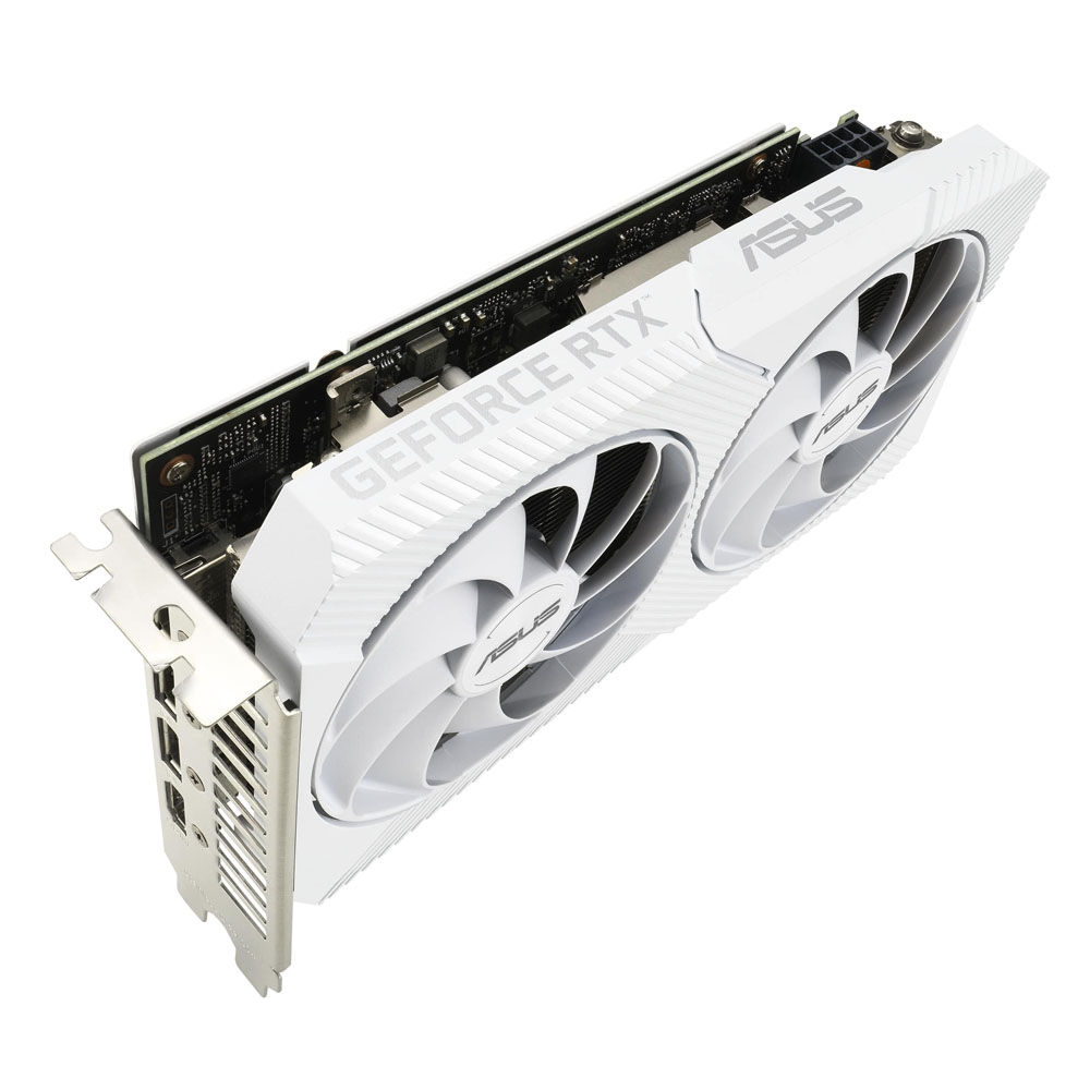 ASUS エイスース Dual GeForce RTX 3060 White OC Edition 12GB GDDR6 ...