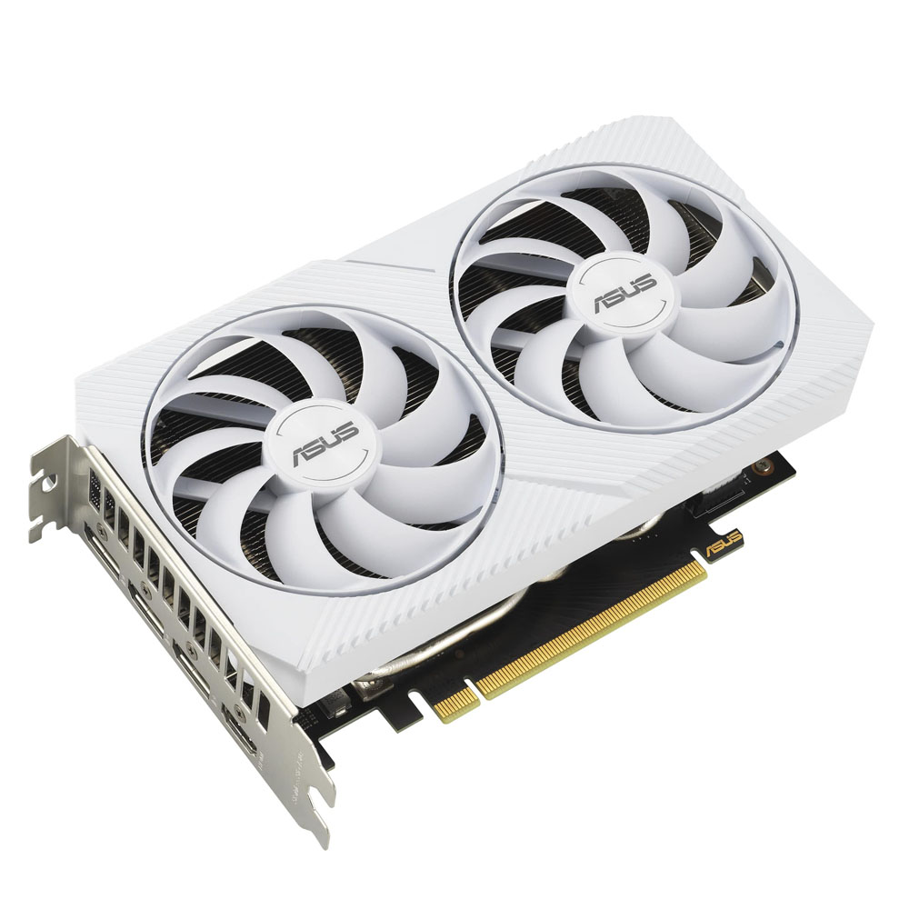 ASUS エイスース Dual GeForce RTX 3060 White OC Edition 12GB GDDR6