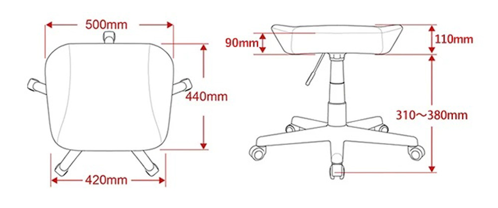 AKRacing AKRacing オットマン Footrest (ブルー) [AKR-FOOTREST-BLUE