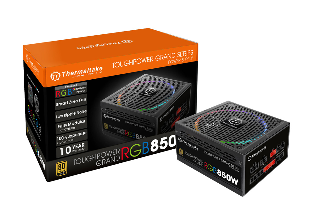 【PCパーツ】TOUGHPOWER GRAND 850w RGB 80+GOLDPCパーツ