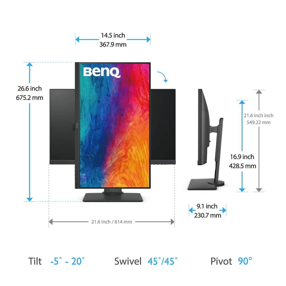 産地直送 BenQ ベンキュー 27インチデザイナーモニター PD2705Q