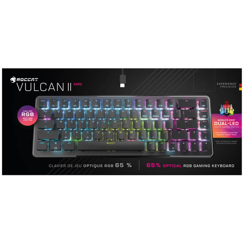 PC周辺機器【新品】ROCCAT Vulcan II Mini US 英語配列 有線ブラック