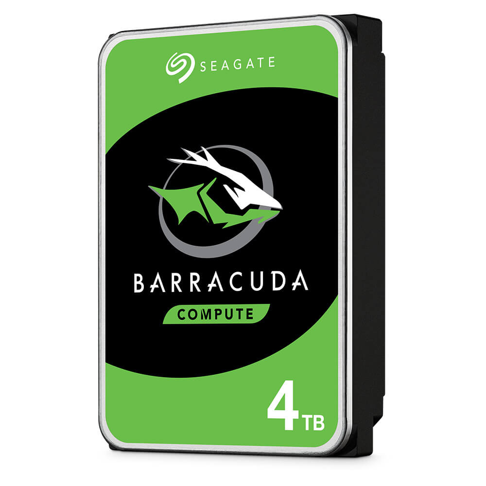 PCパーツSeagate BarraCuda 3.5 4TB 内蔵型HDD② ほぼ新品