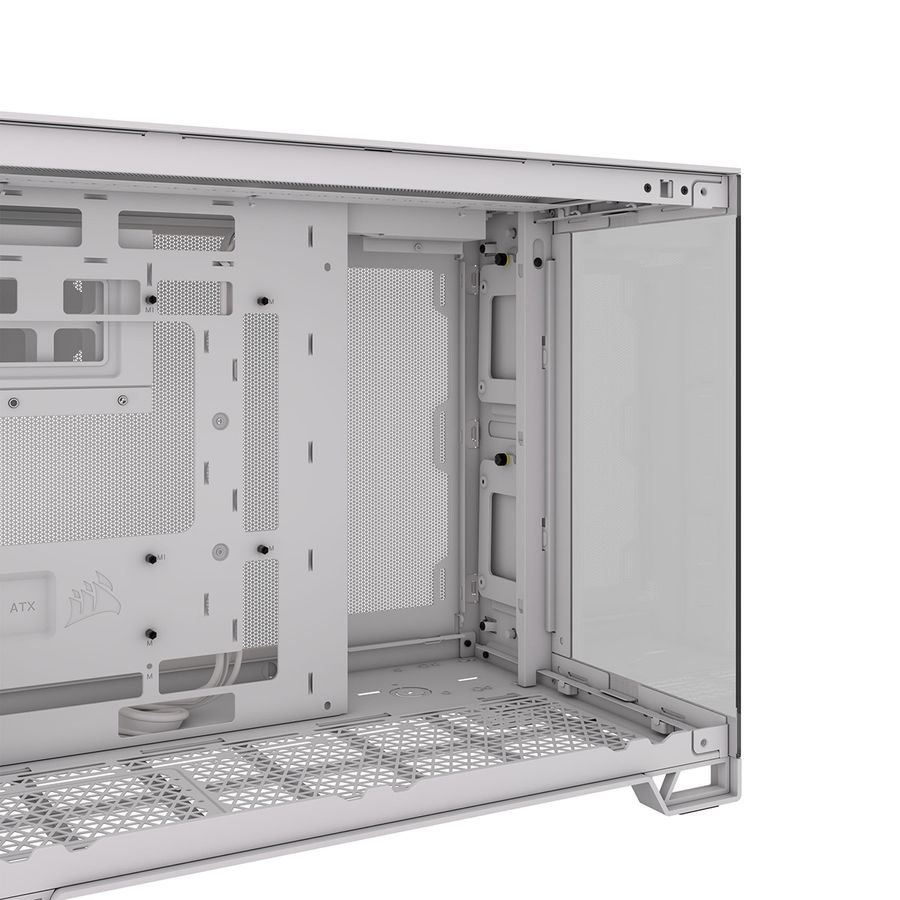 CORSAIR コルセア 2500X Tempered Glass WHITE (CC-9011266-WW 