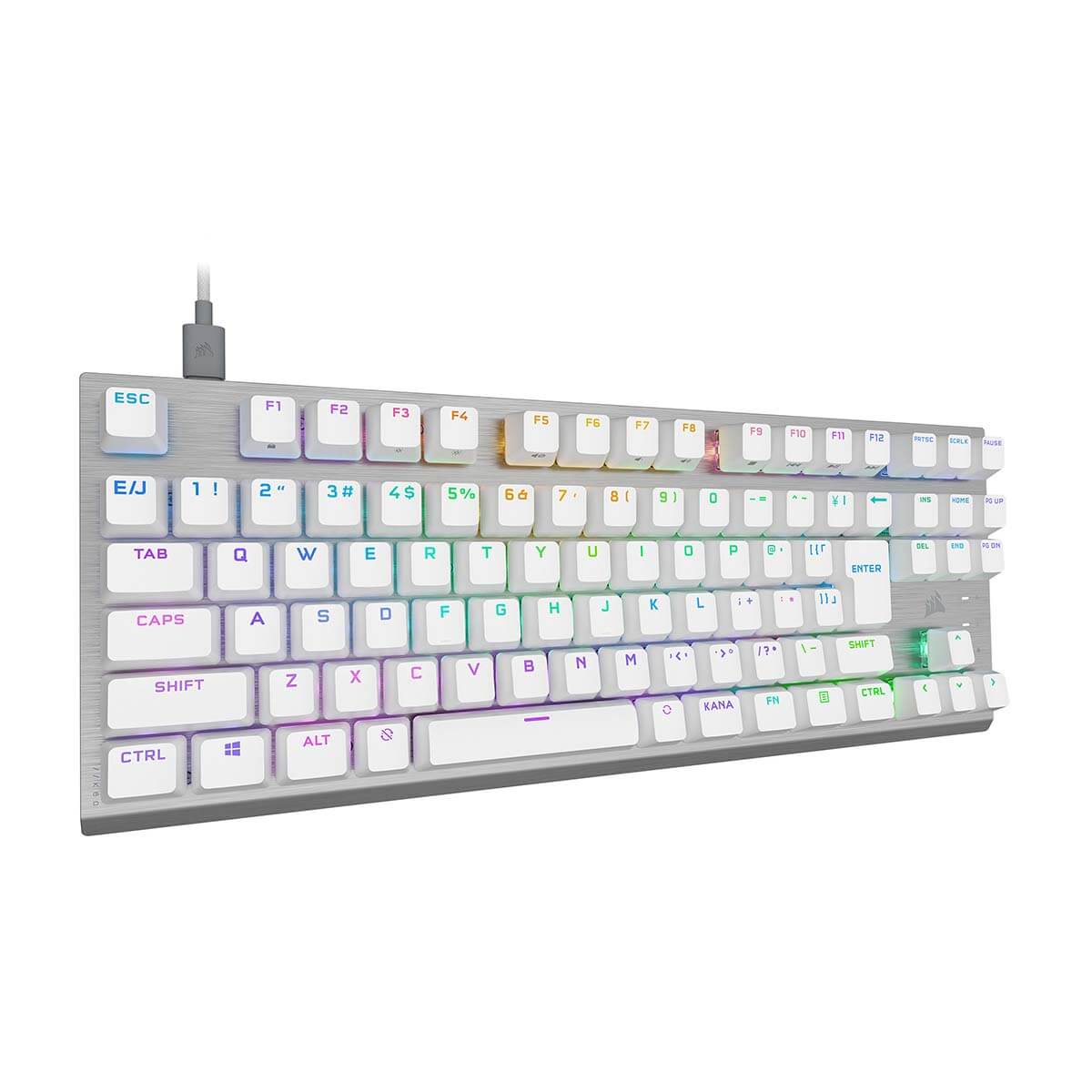 CORSAIR コルセア K60 PRO TKL OPX White [CH-911D11A-JP] 有線 日本語