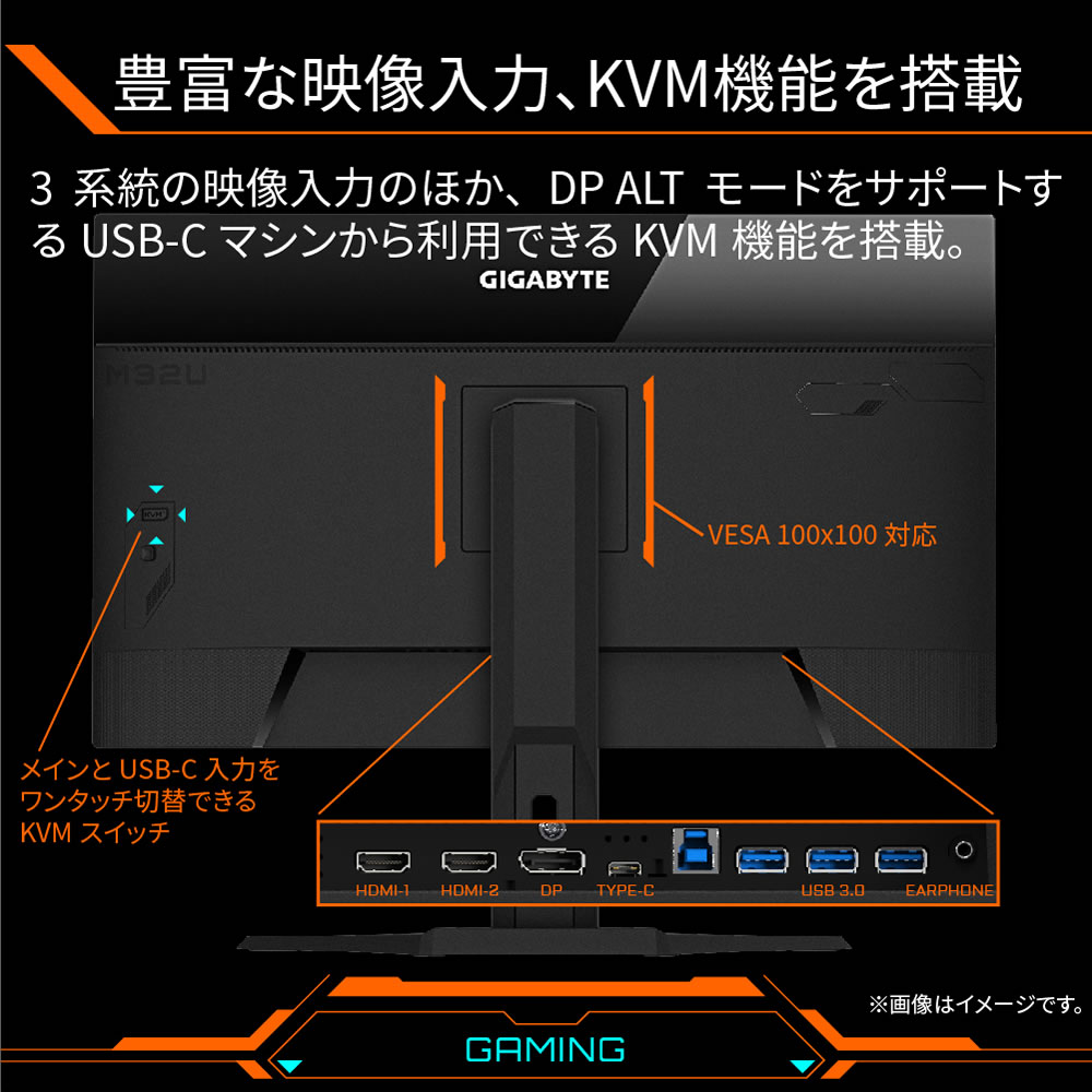 GIGABYTE ゲーミングモニター M32U 【オンラインショップ