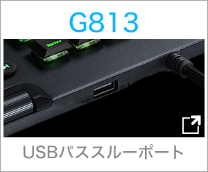 G813 USBパススルーポート