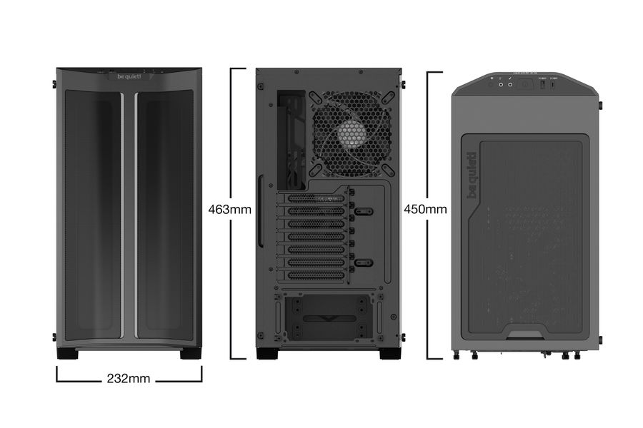 be quiet! ビークアイエット PURE BASE 500DX BGW37 [Black]｜ツクモ