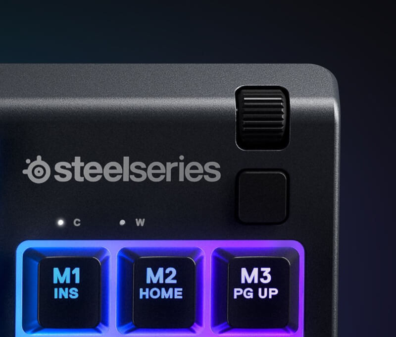 SteelSeries スティールシリーズ Apex 3 TKL US (64831J) 有線 英語