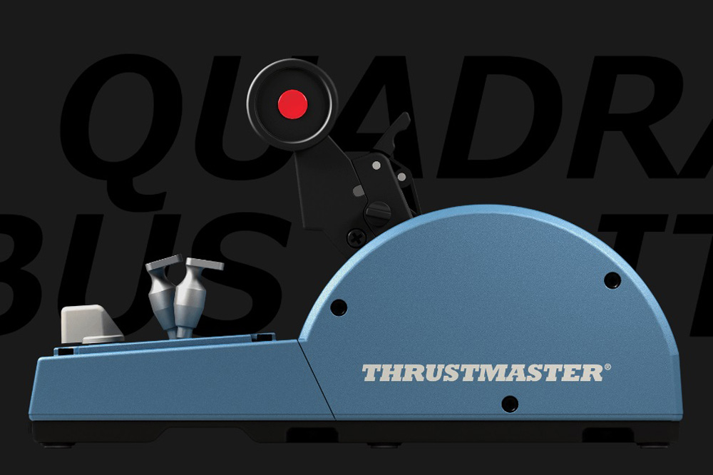 Thrustmaster 2960840 Tca Quadrant Airbus Edition.