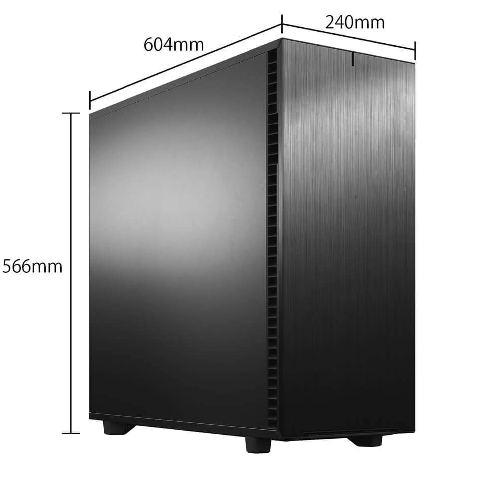 Fractal Design フラクタルデザイン Define 7 XL Black Solid FD-C