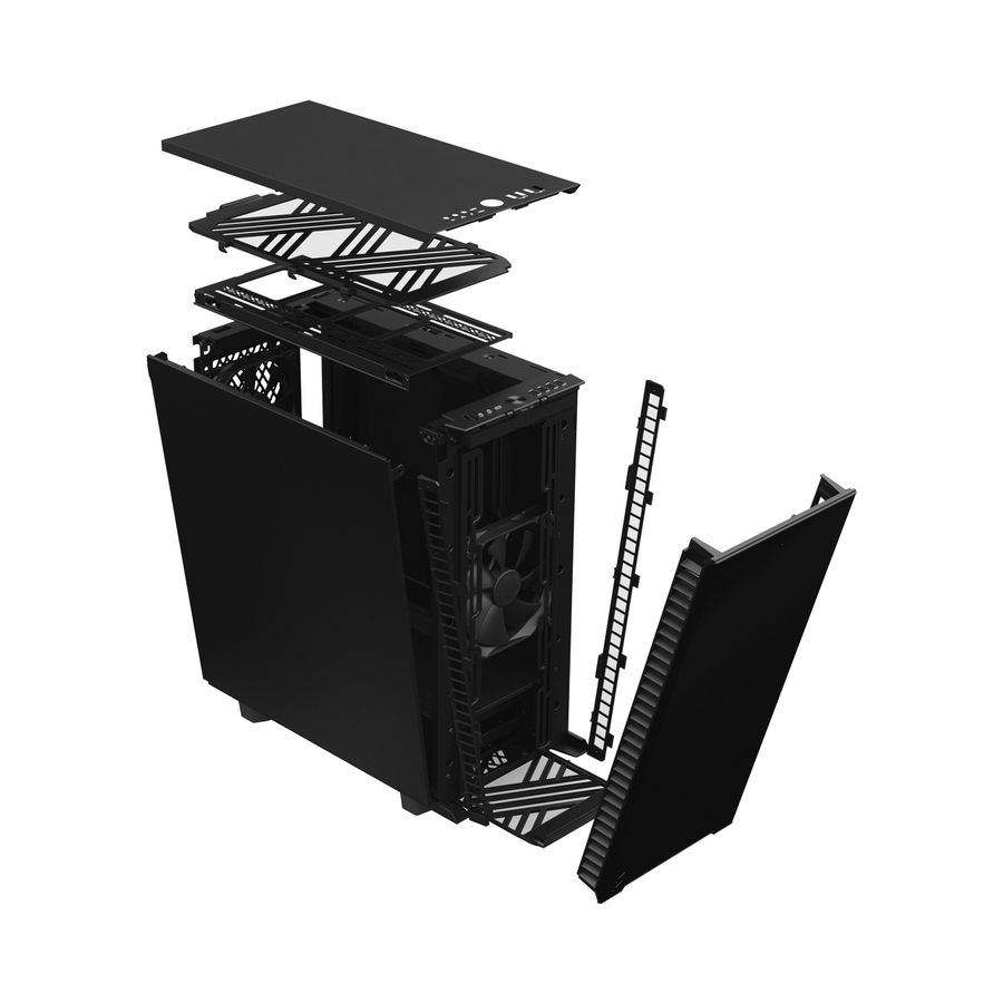Fractal Design フラクタルデザイン Define 7 Compact Black Solid FD