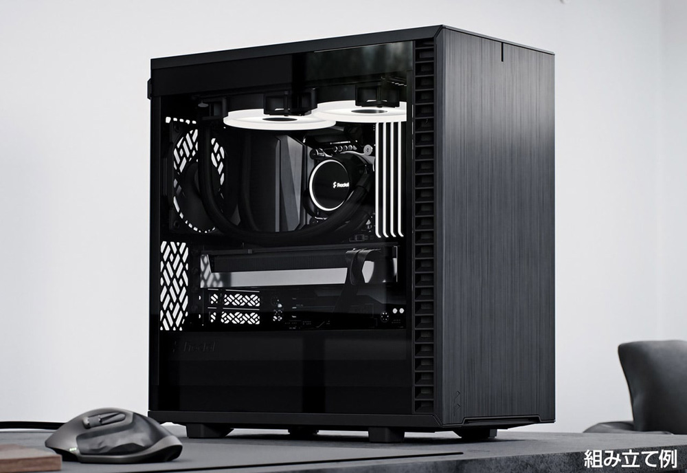 Fractal Design フラクタルデザイン Define 7 Mini Black TG Light