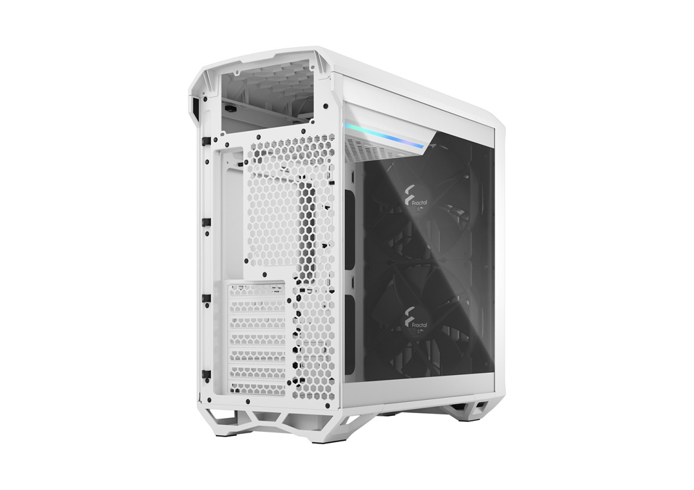 Fractal Design フラクタルデザイン Torrent Compact White TG Clear
