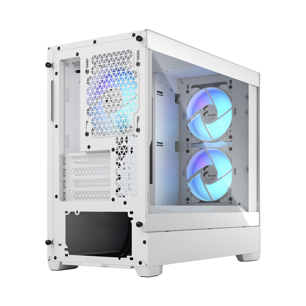 Fractal Design フラクタルデザイン Pop Mini Air RGB White TG Clear