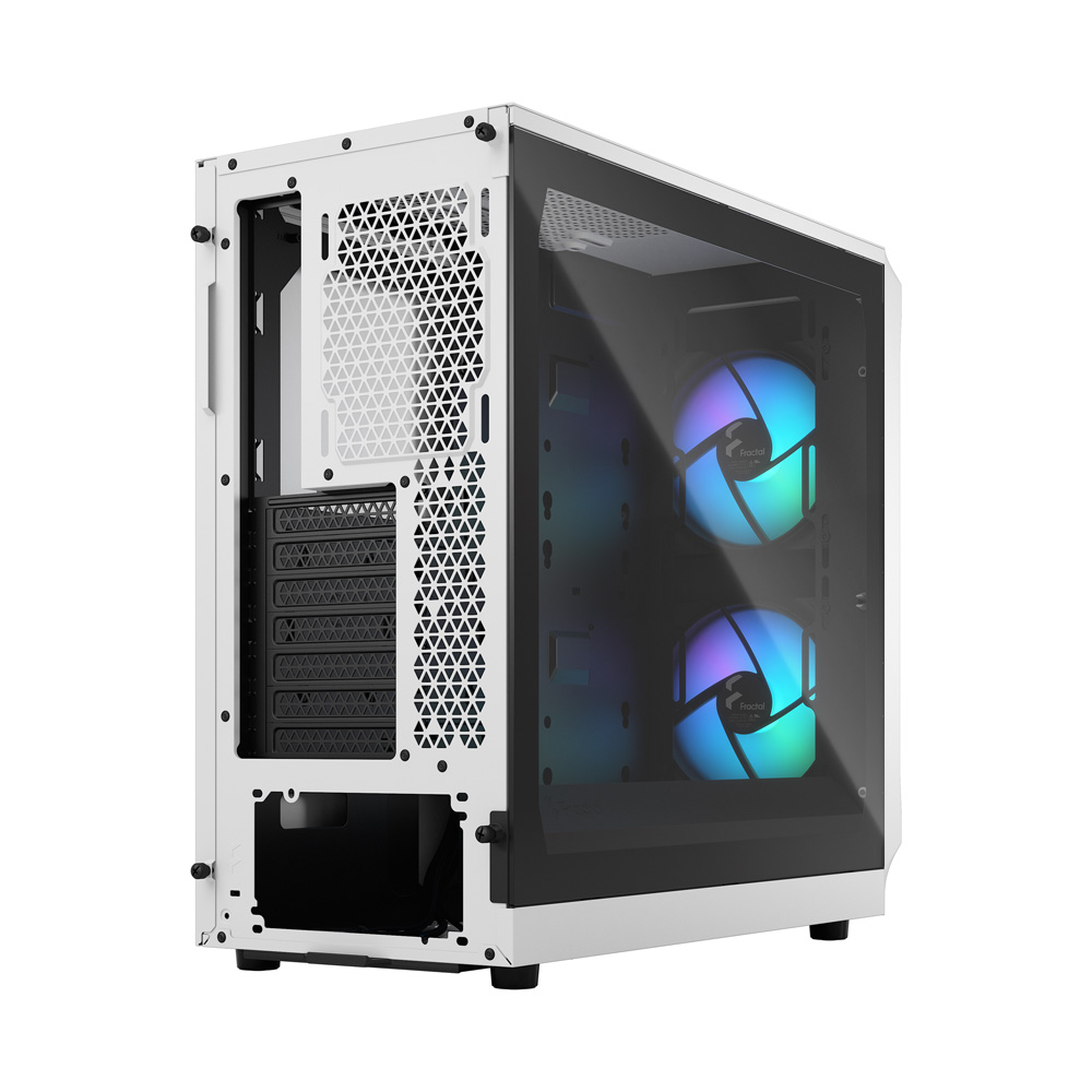 Fractal Design フラクタルデザイン Focus 2 RGB White TG Clear Tint