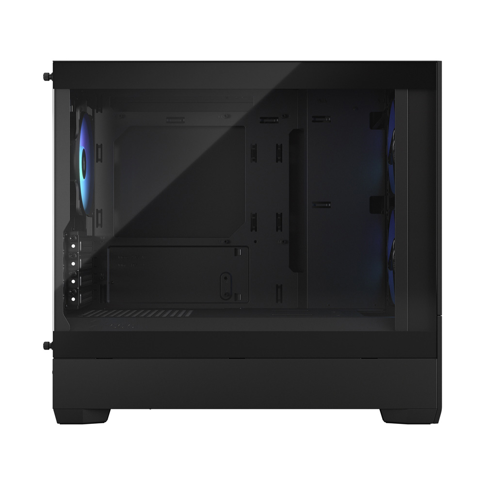 Fractal Pop Mini Air RGB Black TG Clear - PCパーツ