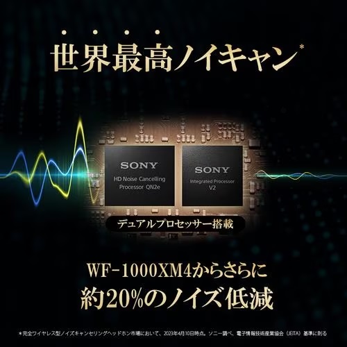 SONY ソニー WF-1000XM5B ワイヤレスノイズキャンセリングステレオ ...