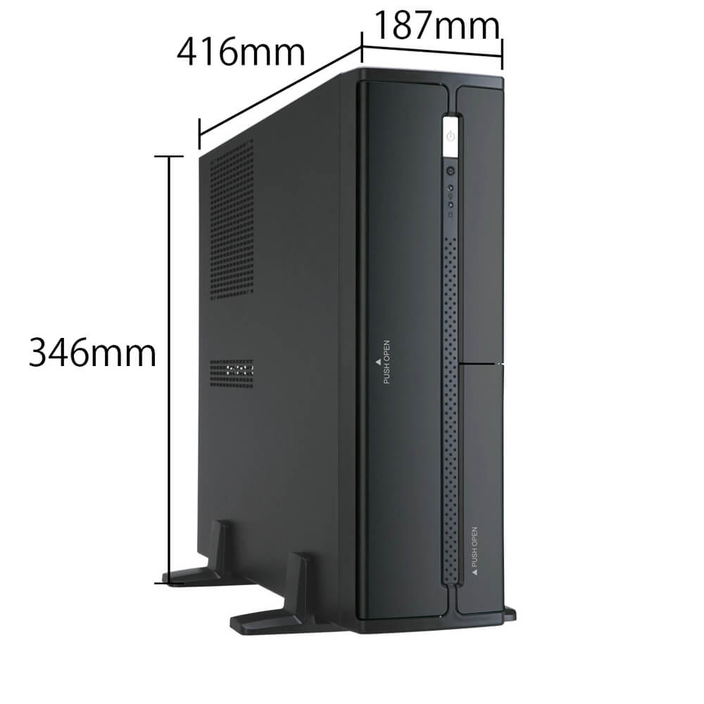 InWin インウィン IW-BL634B/300B2（ブラック） / MicroATX対応