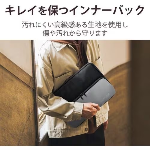 ELECOM エレコム TB-MSP8NPPBK Surface Pro用ポケット付インナーバッグ