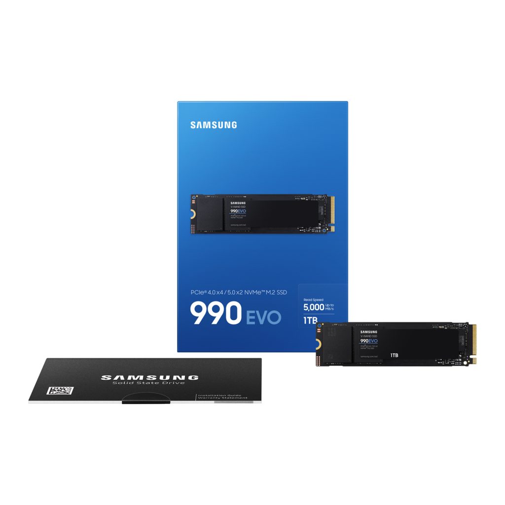 SAMSUNG サムスン 990 EVO MZ-V9E1T0B-IT [M.2 NVMe 内蔵SSD / 1TB ...