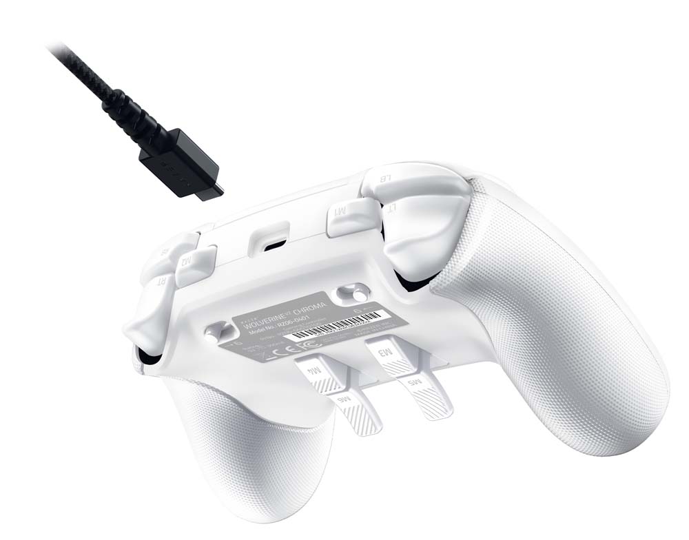 Razer レイザー Wolverine V2 Chroma White ゲームコントローラー Xbox