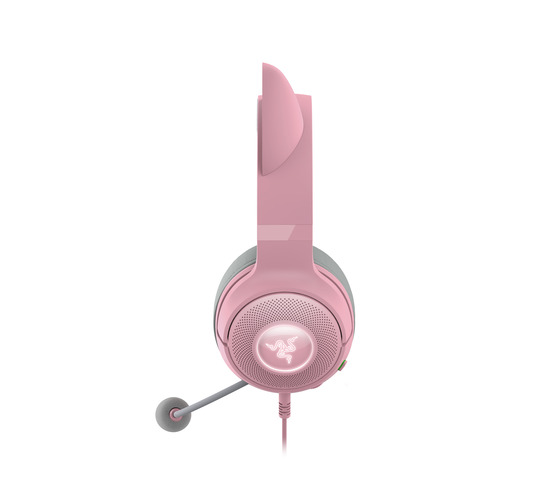 Razer レイザー Kraken Kitty V2 (Quartz Pink) 有線USB ゲーミング ...