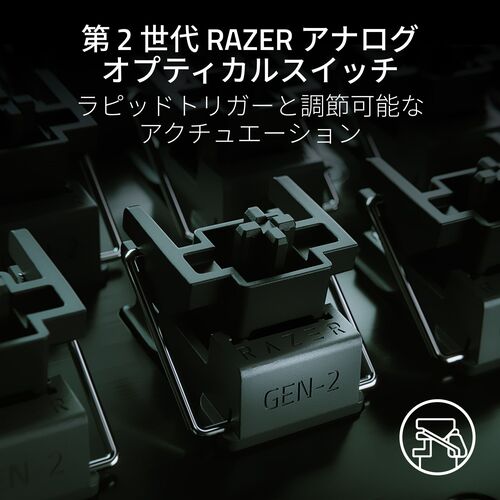 Razer レイザー Huntsman V3 Pro Mini 有線 英語配列ミニサイズ60 ...