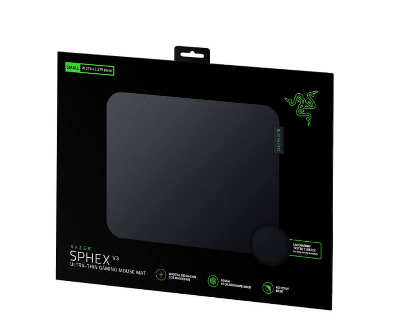 Razer レイザー Sphex V3 - S 270x215x0.4mm ゲーミング マウスパッド